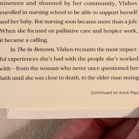 ⭐️2/$12⭐️Death. The In-Between by Hadley vlahos - Picture 6 of 6